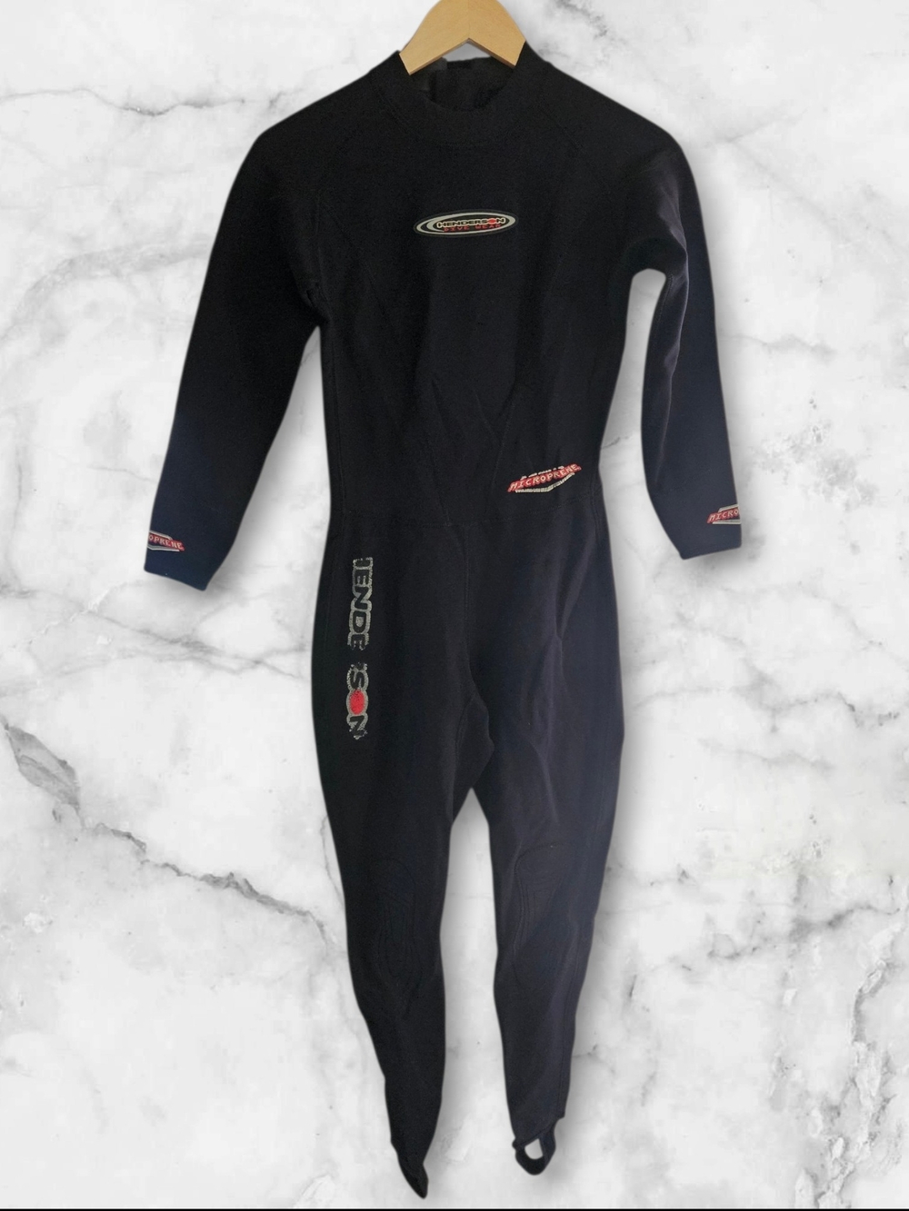 Vintage Henderson Dive Wear Microprene Full Body Wetsuit Medium